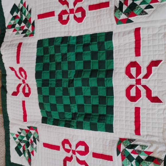 🎅 Vintage Christmas Zip Up Cardigan Tree  🎄  NUC Sz Med YARNWORKS - Picture 5 of 16